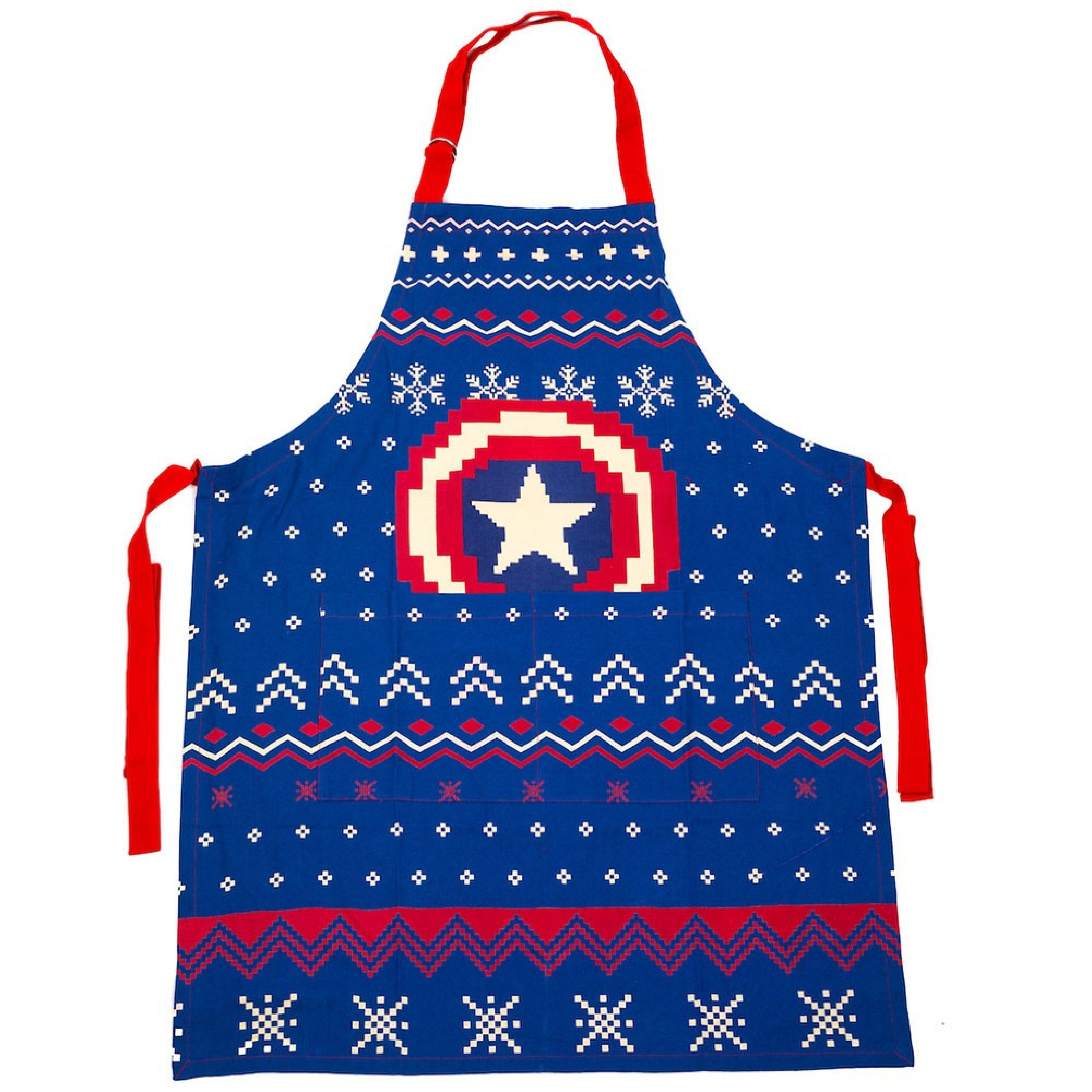 Marvel Captain America Apron, Towel & Mitt 3-Piece Kitchen Set
